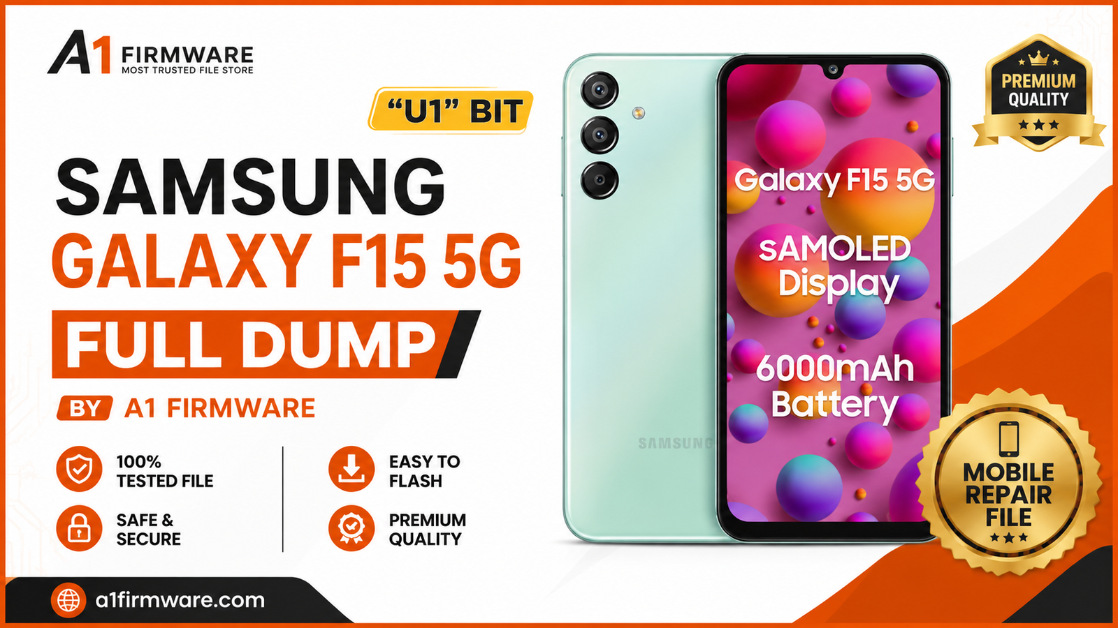 GALAXY F15 5G "U1" BIT FULL DUMP Download