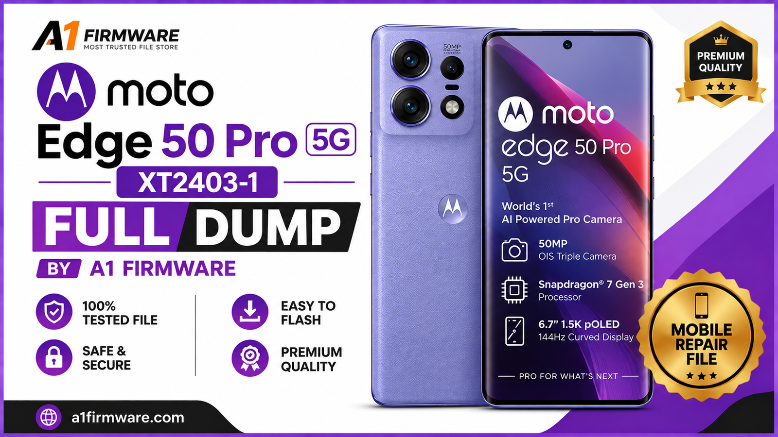 MOTO EDGE 50 PRO (XT2403-1) FULL DUMP Download