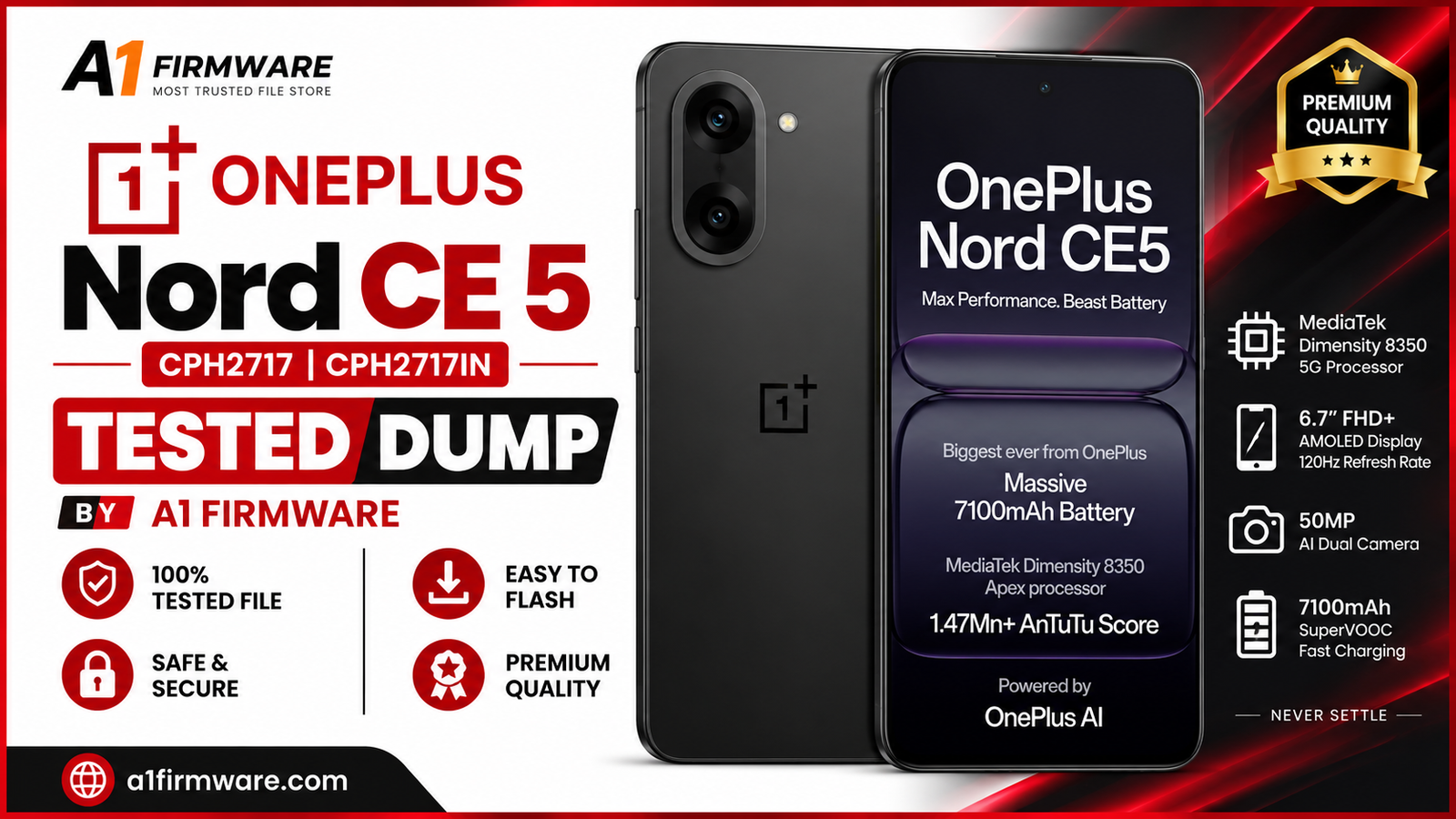 OnePlus Nord CE 5 (CPH2717 / CPH2717IN) Full Dump Download