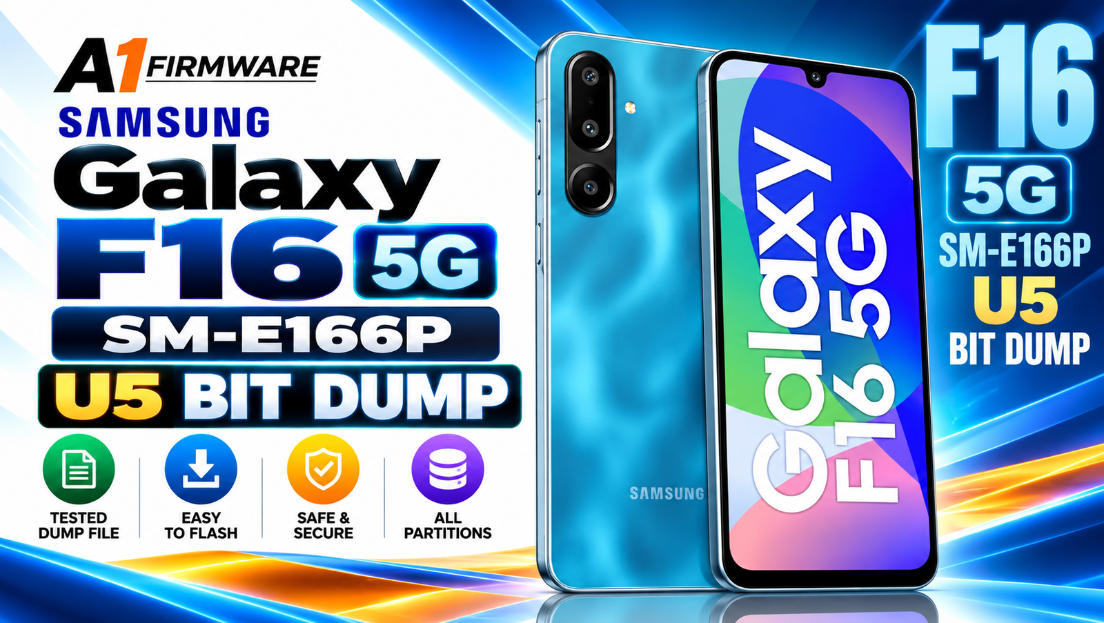 SAMSUNG F16 5G "U5" BIT FULL DUMP Download
