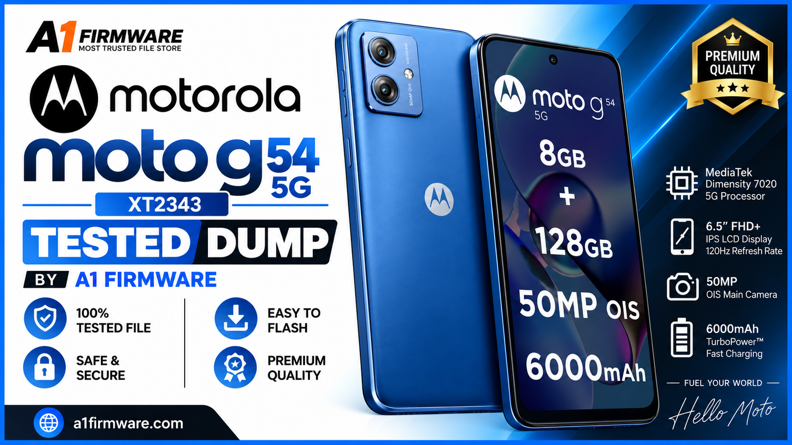 Motorola Moto G54 5G (XT2343) Full Dump Download
